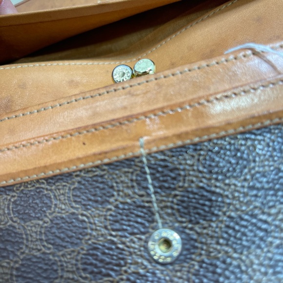Celine Triomphe Long Wallet, Vintage. - Picture 12 of 15